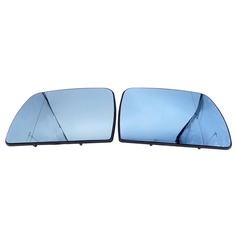 MEXWLOP Carstyling Rückspiegel Heizung LR Tür Außenspiegel Glas beheizt blau Links rechts Seite 1 Paar, for, X5 E53 1999-2006 3.0i 4.4i Austausch des Spiegelglases(Left Right) von MEXWLOP