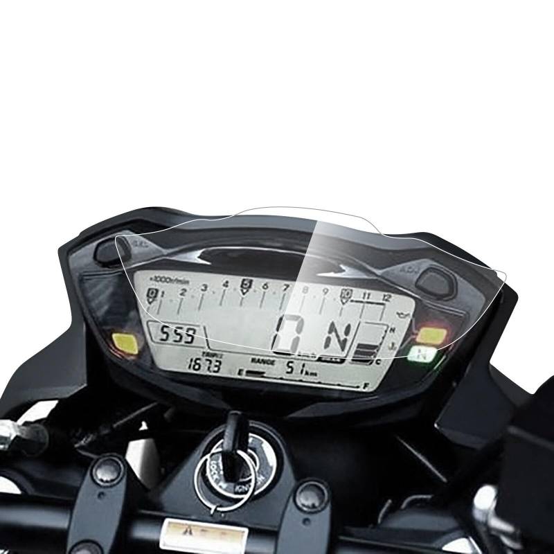 MEXWLOP Cluster Scratch Cluster Displayschutzfolie for 2016–2017 SV650 GSX-S1000 GSX-S750 Motorrad-Armaturenbrett-Displayschutz(1 PCS) von MEXWLOP