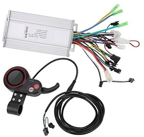 MEXWLOP Controller for Elektroroller, 2-in-1 LH100 48 V Controller for elektrisches Mountainbike, LCD-Daumenschalter-Set (500 W) Steuerung für Elektroroller von MEXWLOP