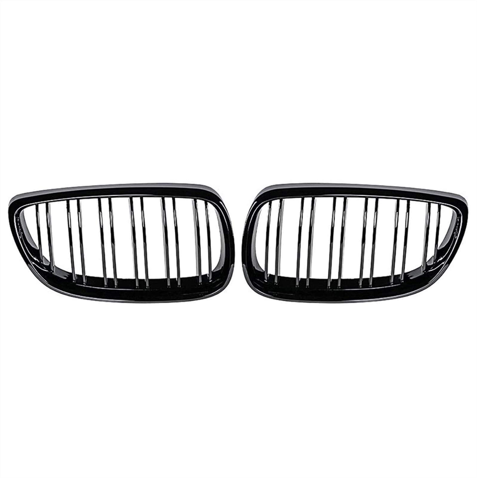 MEXWLOP Frontflossen Sportgrill Schwarz, for, for E92 E93 M3 2006-2009 2008-2013, for 3er 2D Coupé Auto-Frontgrill von MEXWLOP