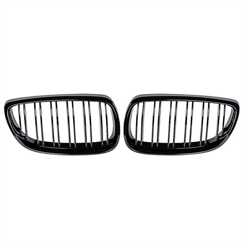 MEXWLOP Frontflossen Sportgrill Schwarz, for, for E92 E93 M3 2006-2009 2008-2013, for 3er 2D Coupé Auto-Frontgrill von MEXWLOP