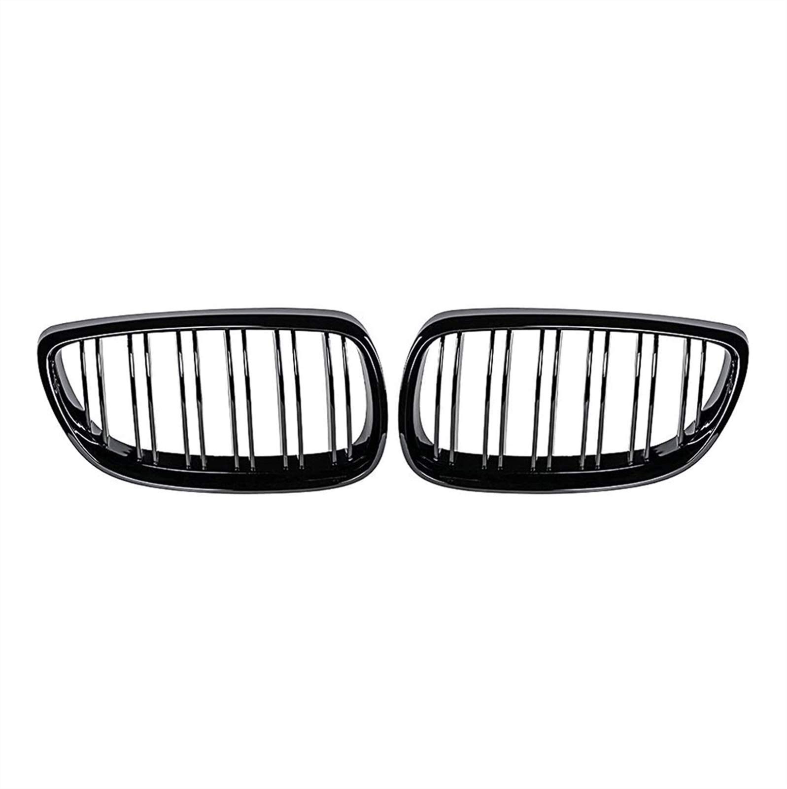 MEXWLOP Frontgrill, for, for E92 E93 M3 328i 335i 2-Türer 2007 2008 2009, Auto-Styling, glänzend schwarz, Dual Line Auto-Frontgrill von MEXWLOP