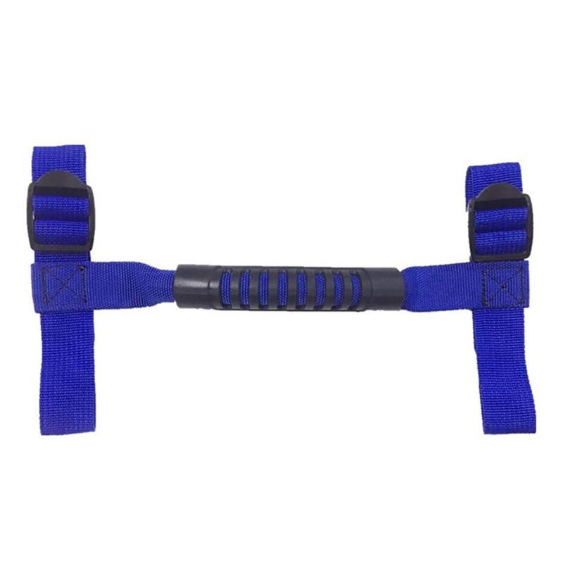 MEXWLOP Haltegriff, robuster Auto-Innendachgriff, Haltegriff, Haltegriff, for Jeep, for Wrangler YJ TJ JK Haltegriff für den Fahrzeuginnenraum(Blue) von MEXWLOP