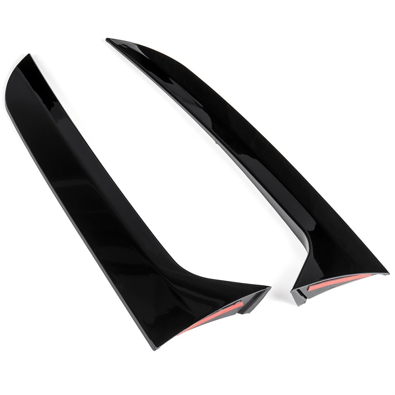 MEXWLOP Heckspoiler-Aufkleber for Seitenflügel, Dachspoiler, Zierabdeckung, glänzend schwarz, for Tiguan, for MK1 2007 2008 2009 2010 2012 2013 2014 2015 2016 Heckscheiben-Dachspoiler von MEXWLOP