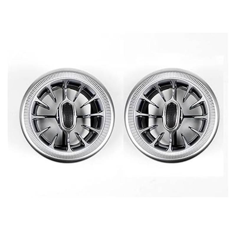 MEXWLOP Innenfront-Armaturenbrett, Klimaanlage, AC-Entlüftungsauslass, Turboverkleidung, for Mercedes, for Benz, V-Klasse Vito Viano Valente Metris W447 15–19 Luftauslassgitter(Black 1pair) von MEXWLOP