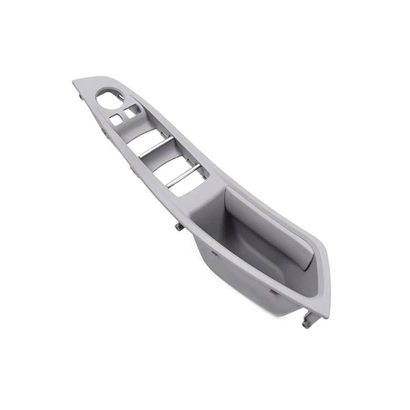 MEXWLOP Innentür Armlehne Fenster Schalter Panel Pull Griff Set, for, for 5 Series F10 F11 F18 520i 523i 525i 528i 535i Auto-Innentürgriff(Left Armrest Gray) von MEXWLOP