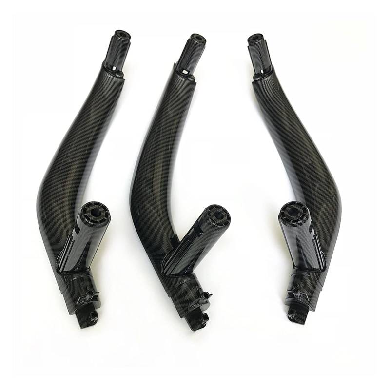 MEXWLOP LHD RHD Carbon Fiber Innenverkleidung des Beifahrertürgriffs, Ersatz for, for X5 X6 F15 F16 2014-2018 Auto-Innentürgriff(RHD Carbon Fiber) von MEXWLOP