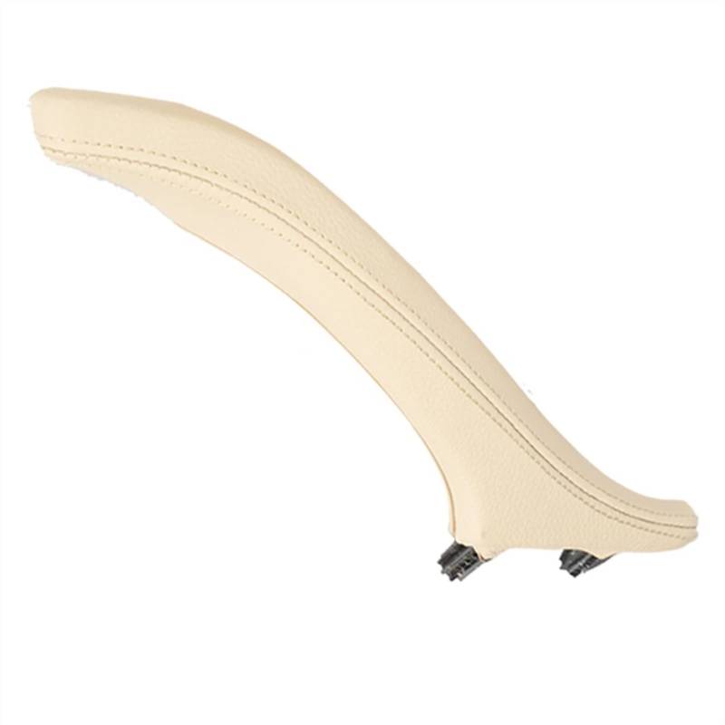 MEXWLOP LHD Rechts/Links Auto Leder Innentürgriff Limousine Panel Pull Trim, for, for 5er F10 F11 F18 520i 523i 525i 528i 535i Auto-Innentürgriff(Beige-Right-LHD) von MEXWLOP