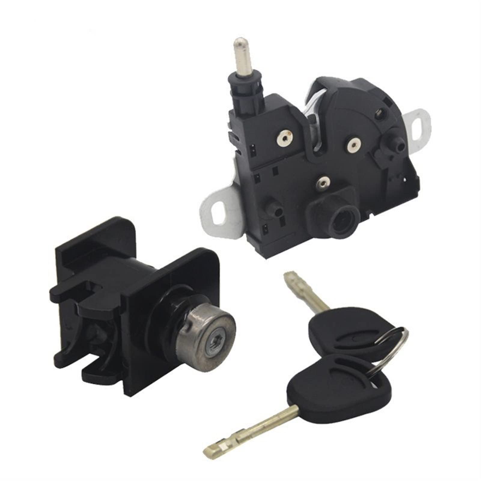 MEXWLOP Motorhaubenschloss, Türschloss, mechanische Verriegelung, komplettes Set mit 2 Schlüsseln, for Ford, Transit MK6 2000–2006, Connect 2002–2013 Schließsystem für Fahrzeugtüren von MEXWLOP