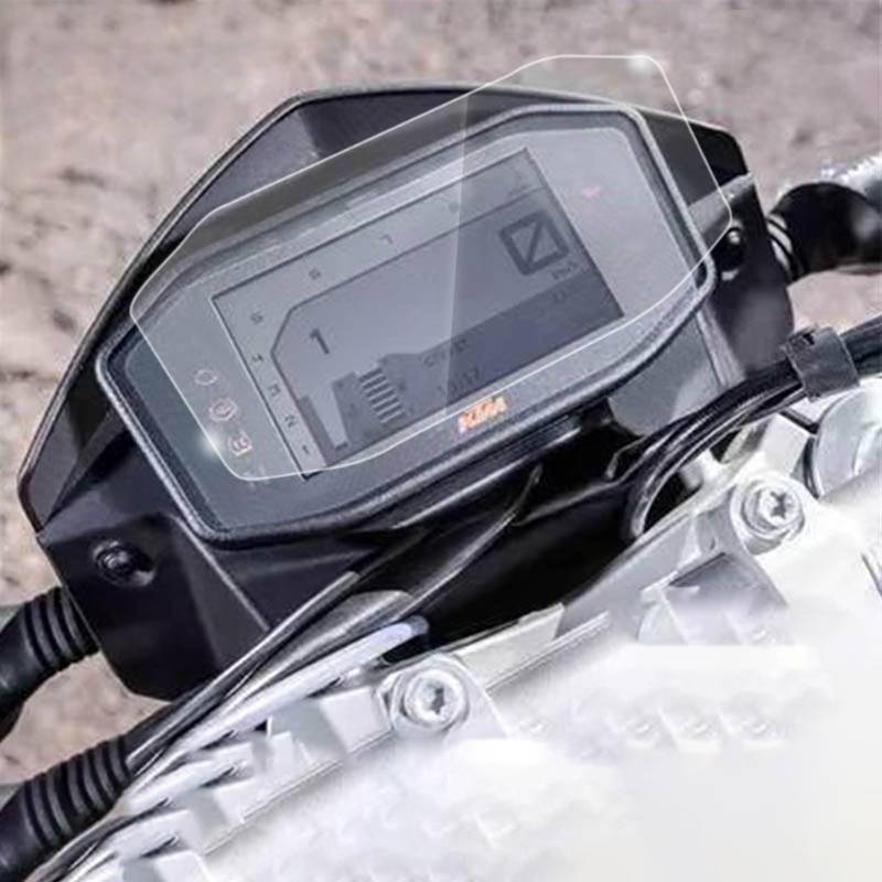 MEXWLOP Motorrad Cluster Kratzschutzfolie Cluster Displayschutzfolie for 1290 SUPER Duke R 2017-2019 690 790 Duke 2016-2023 Motorrad-Armaturenbrett-Displayschutz(2pcs) von MEXWLOP