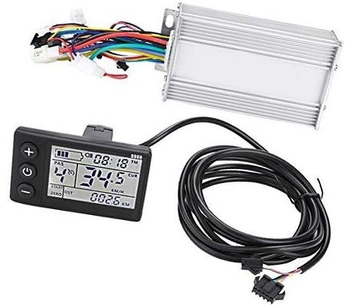 MEXWLOP Motorsteuerung, Motor Brushless-Steuerung, Elektrischer Brushless-Controller, 24 V 60 V Brushless-Steuerung, Scooter-Motorsteuerung mit wasserdichtem LCD-Display, Elektrofahrräder Steuerung fü von MEXWLOP