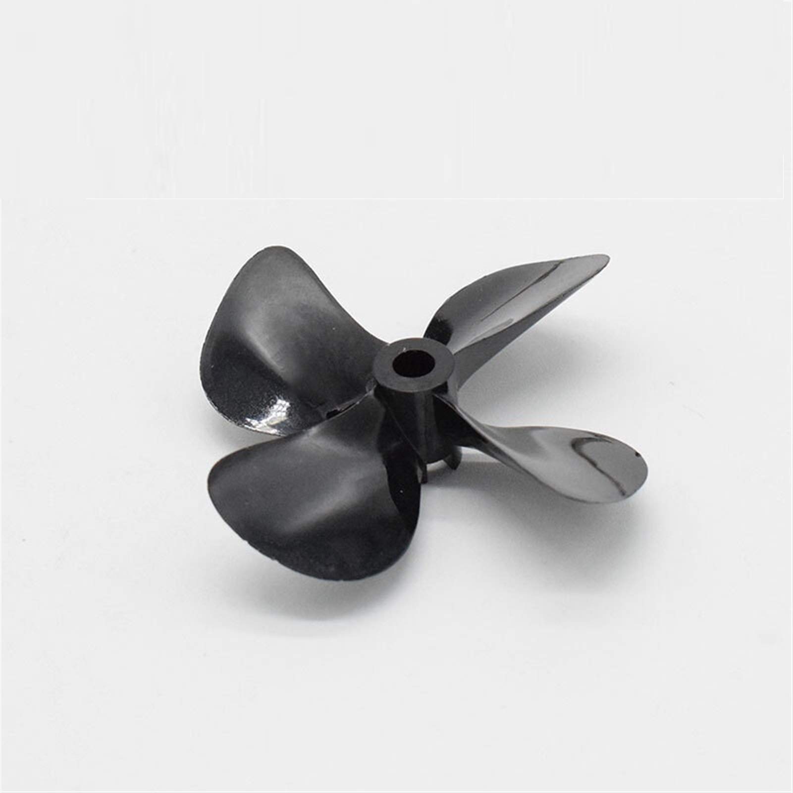 MEXWLOP Rc-Modellboot, hochfester Propeller, 4-Blatt-Paddel, Positive Rückwärtsschraube, for 4 mm Rc-Bootswelle Präzisionspropeller aus Metall(D60mm Positive) von MEXWLOP