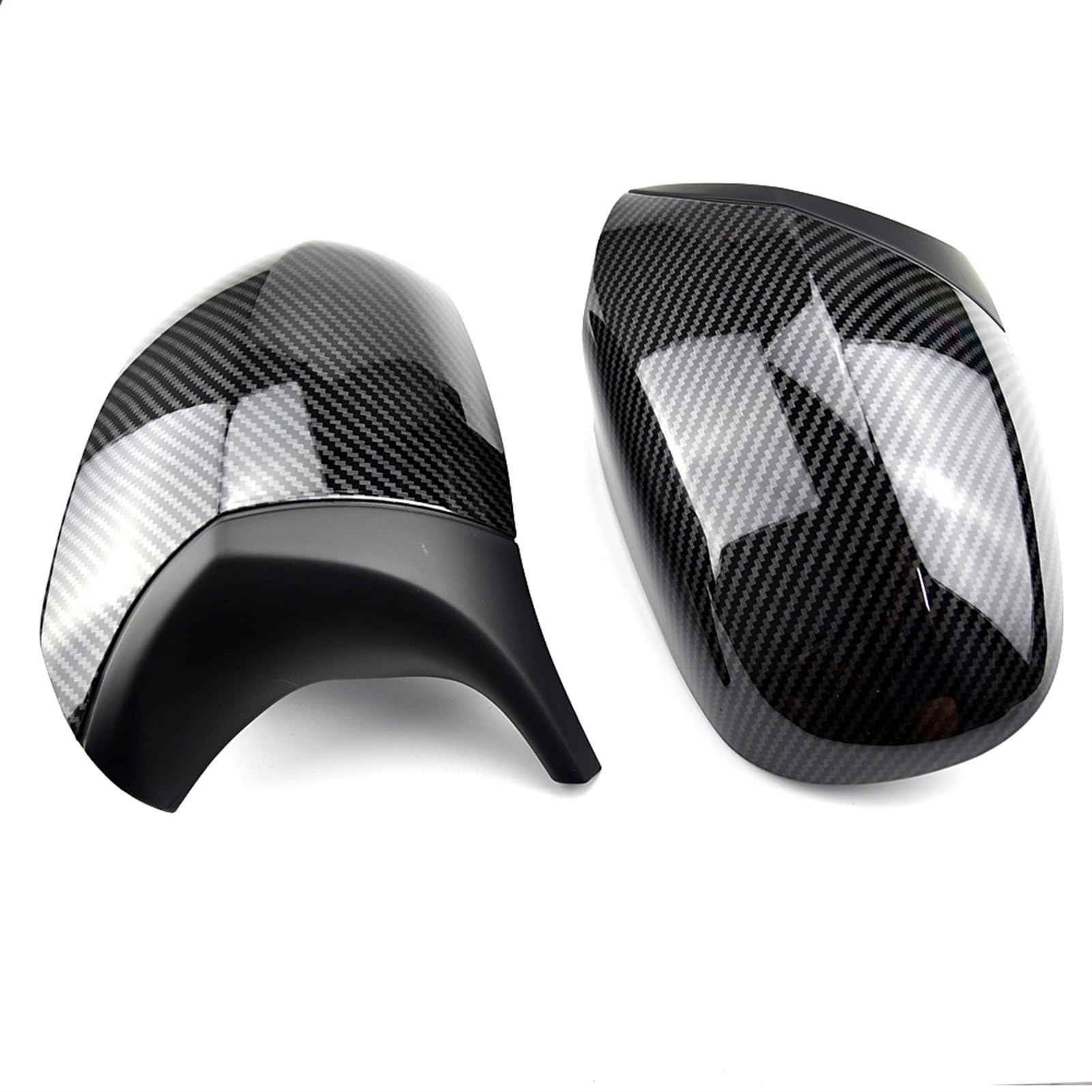 MEXWLOP Rearview Mirror Cover Cap, for BMW, E90 E91 E92 E93 LCI M3Pre Facelifted Trim Carbon Fiber Pattern Replacement Austausch der Autospiegelabdeckung(Carbon Pattern) von MEXWLOP