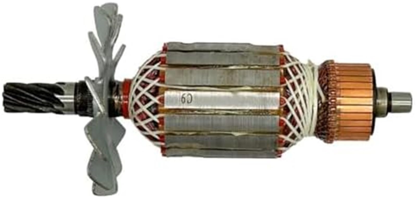 MEXWLOP ReliableRotor-Anker, for C9-Kreissägen-Schneidemotor, 8-Zähne-Stator, Robustes Design Rotor eines Elektromotors von MEXWLOP