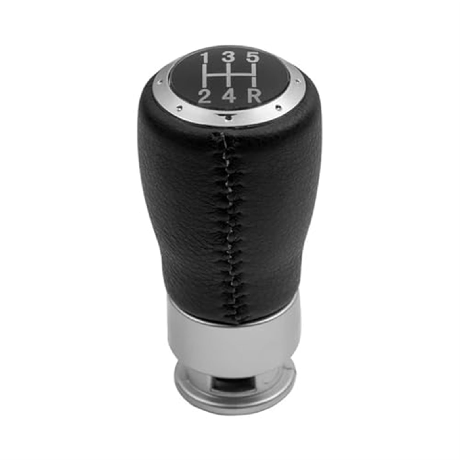 MEXWLOP Schalthebel-Konb-Gamaschen-Kofferraumabdeckung, for Accord, VIII 8 MK8 2008–2014, Auto-Styling-Zubehör Auto-Schaltknauf(Black 5 Speed GearKnob) von MEXWLOP