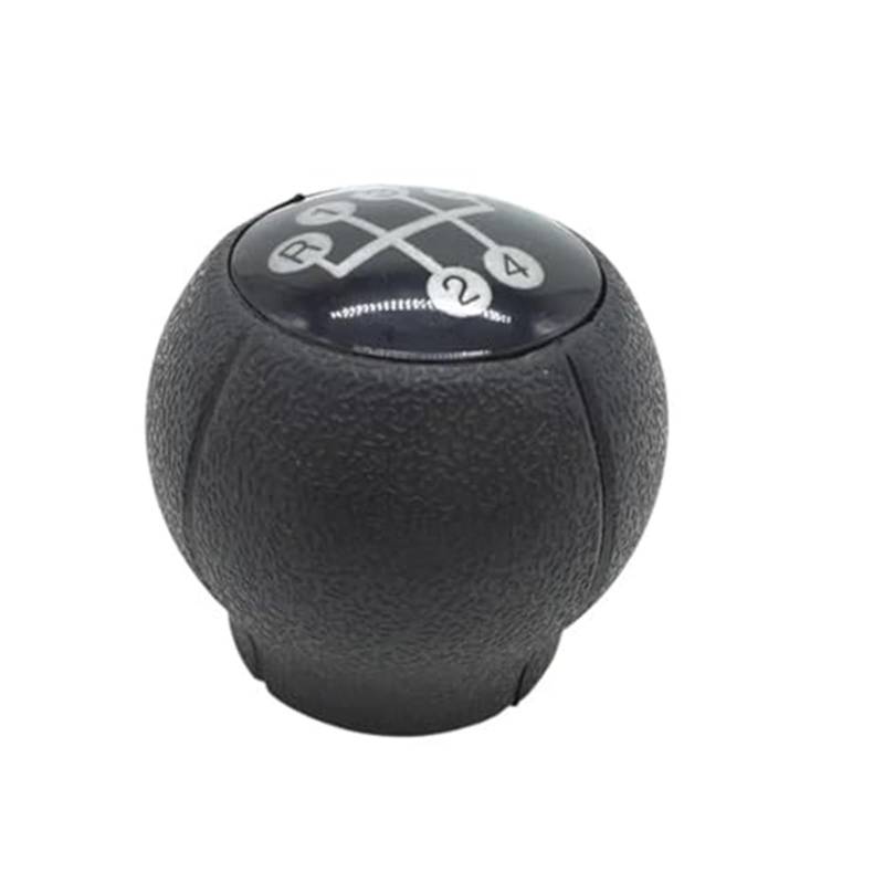 MEXWLOP Schaltknauf, Schaltmanschette, Kofferraumabdeckung, for Opel, Astra F 1991–1998, Auto-Styling, Handbremshebel Auto-Schalthebelabdeckung(Black Gear Knob) von MEXWLOP