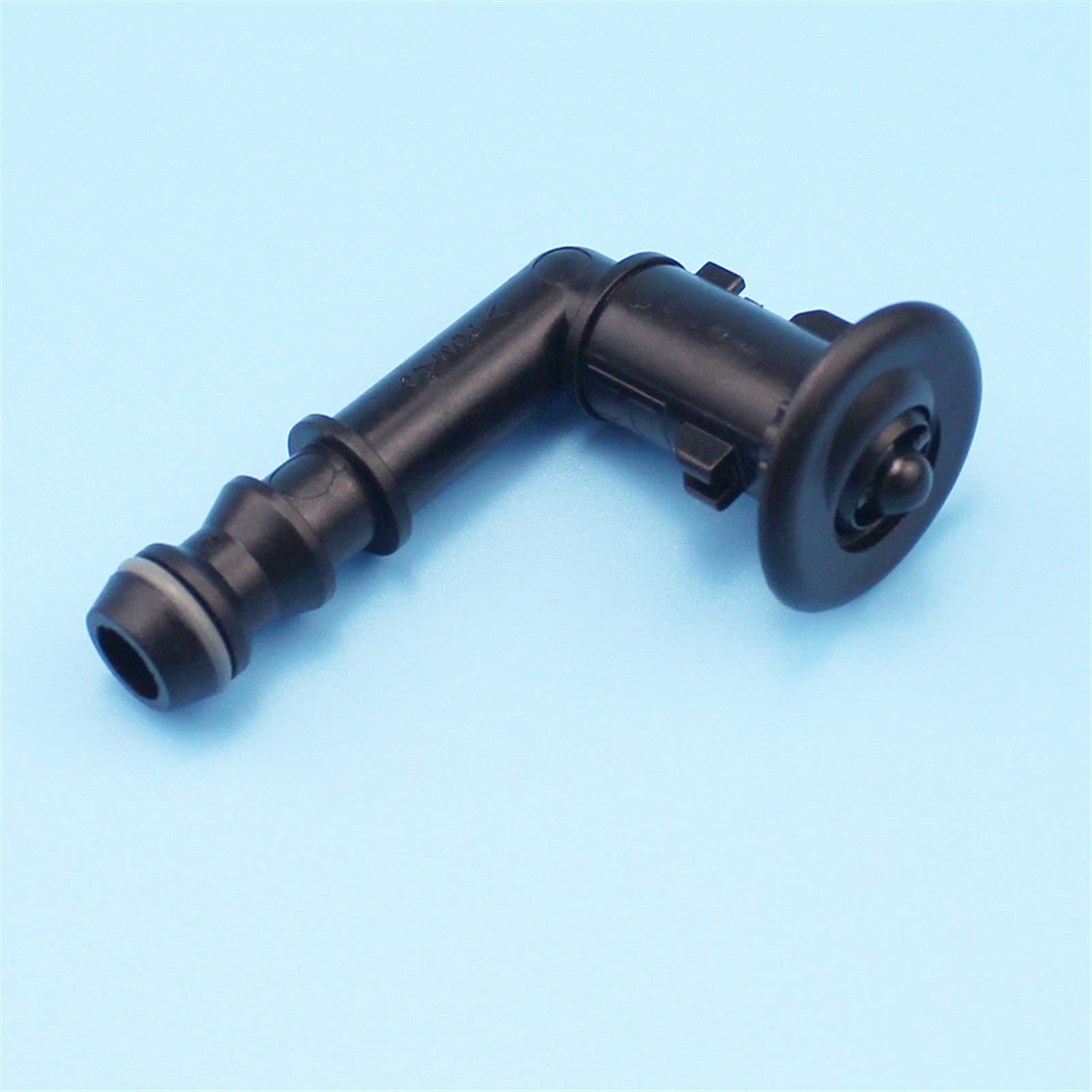 MEXWLOP Scheinwerfer-Scheinwerfer-Sprühwasserdüse, Waschdüse, for Nissan, Juke 2010 2011 2012 2013 2014 2015 28642-1KA0A 28641-1KA0A Abdeckung für Scheinwerferreinigungsspray(Right Side) von MEXWLOP