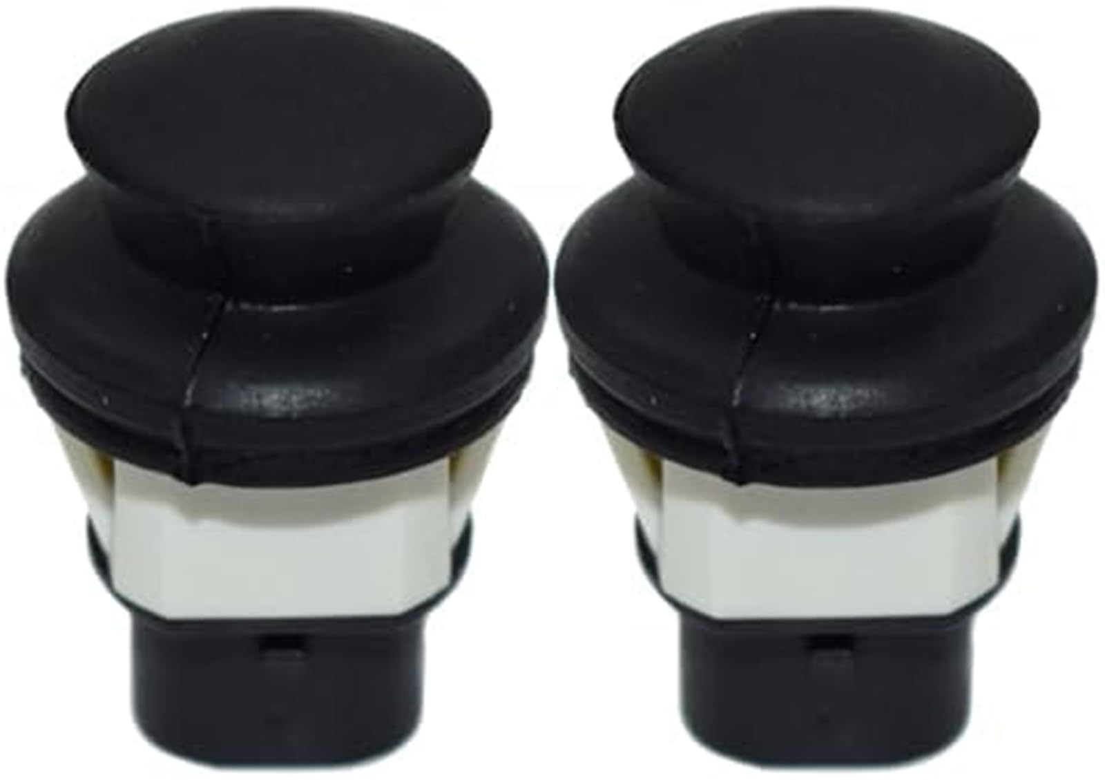 MEXWLOP Türinnenbeleuchtungsschalter, for VW, for Golf, 1995, 1PC2PC Türstau-Innenbeleuchtungsschalter Sensor für den Innenlichtschalter(Black 2 PCS) von MEXWLOP