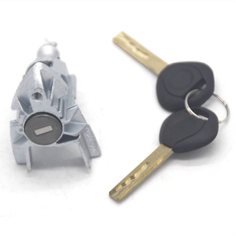 MEXWLOP Türschloss for Linke Fahrerseite, Links, mit 2 Schlüsseln, for, X5 E53 2000–2006 Türschließzylinder-Set mit Schlüssel(Left Lock) von MEXWLOP