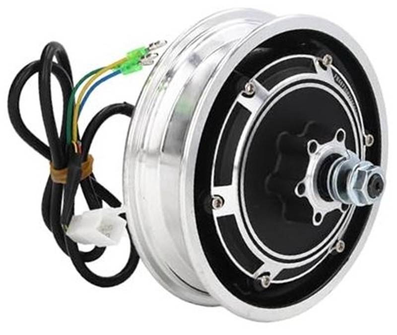 MEXWLOP Uxsiya 48V Elektroroller-Nabenmotor 1000W Scheibenbremse Aluminiumlegierung Radnabe, for 10 Zoll Außenreifen Motor für Elektroroller von MEXWLOP