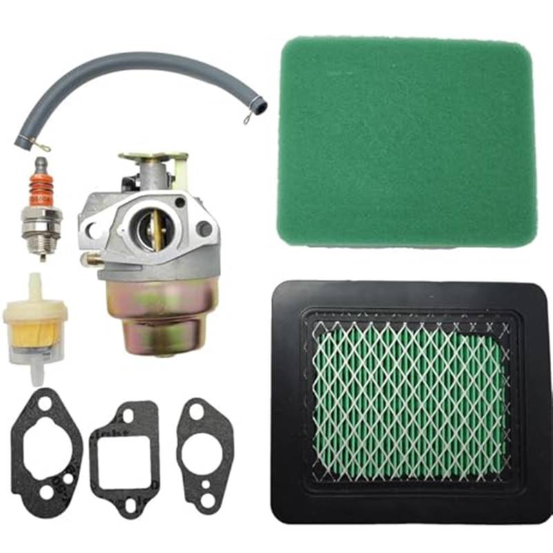 MEXWLOP Vergaser-Kit GCV135 GCV160 GC135 160 HRB216 HRS216 HRR216 Rasenmäher Strimmer Vergaser-Kit Gartenbedarf Vergaser-Ersatzteile(Black Set A) von MEXWLOP