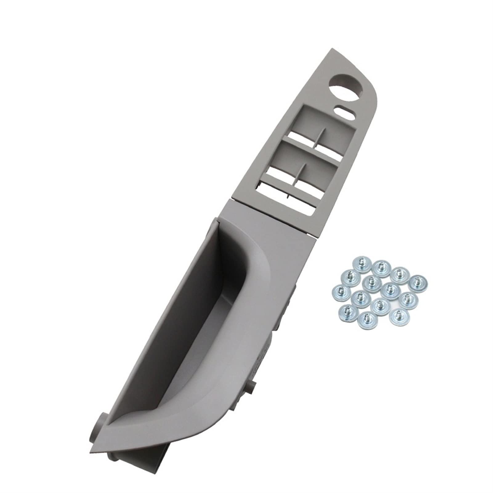 MEXWLOP Vorne Links Fahrer Innentür Armlehne Abdeckung Panel Trim Pull Griff, for, for 3 Serie E90 E91 316 318 320 325 328i Auto-Innentürgriff(Gray Low-end 35.5) von MEXWLOP