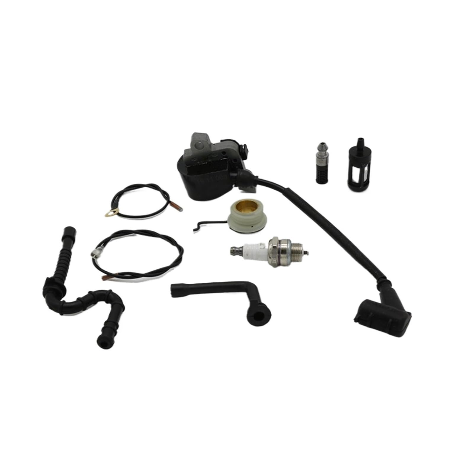 MEXWLOP Zündspule Zündkerze Kit Benzin Kettensäge Ersatzteile Passt, for STIHL, MS290 039 MS390 MS 290 390 00004001300 Rasenmäher-Zündspule von MEXWLOP