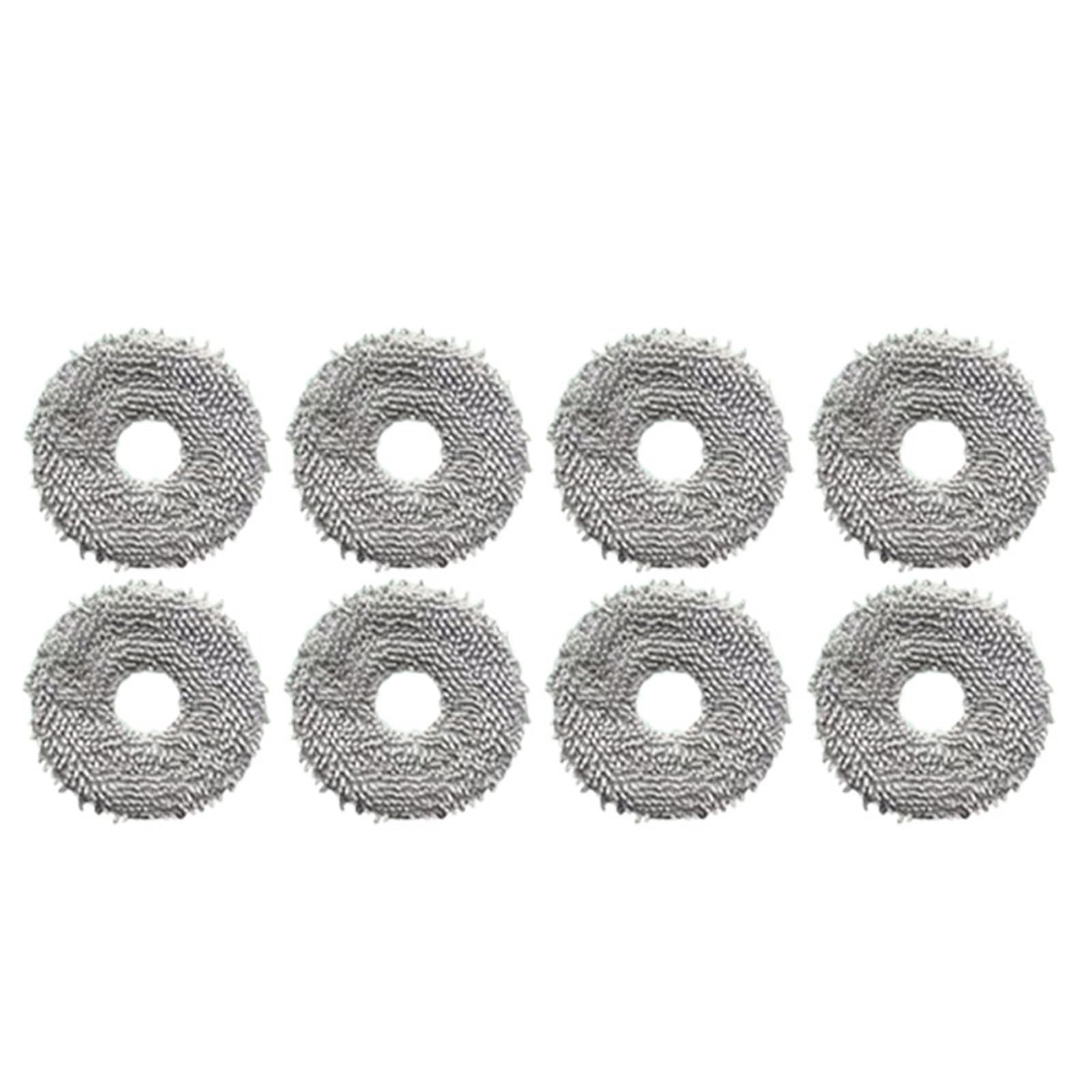 MEXWLOP for Dreame, Bot L20 Ultra / X20 Pro Zubehör Wichtigsten Seite Pinsel Hepa-Filter Mopp Staubbeutel Roboter Staubsauger Ersatzteile Roboter-Staubsauger-Kit(8pcs) von MEXWLOP