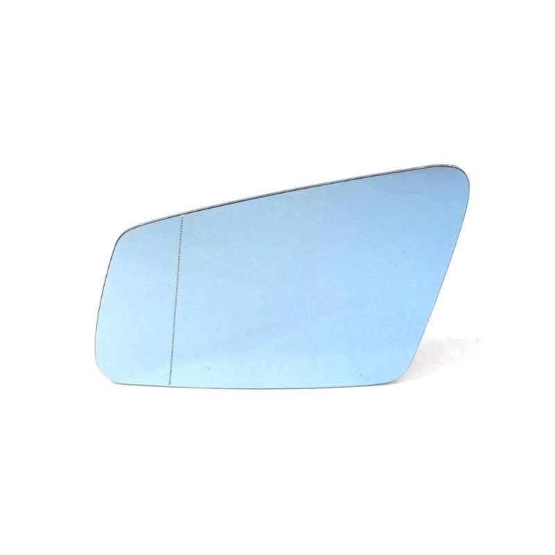 MEXWLOP for Mercedes, for Benz, W212 204 221 2128100121 2128102521 Rechts und Links Rückspiegelglas Weiß Blau Ersatz Austausch des Spiegelglases(BL 1) von MEXWLOP