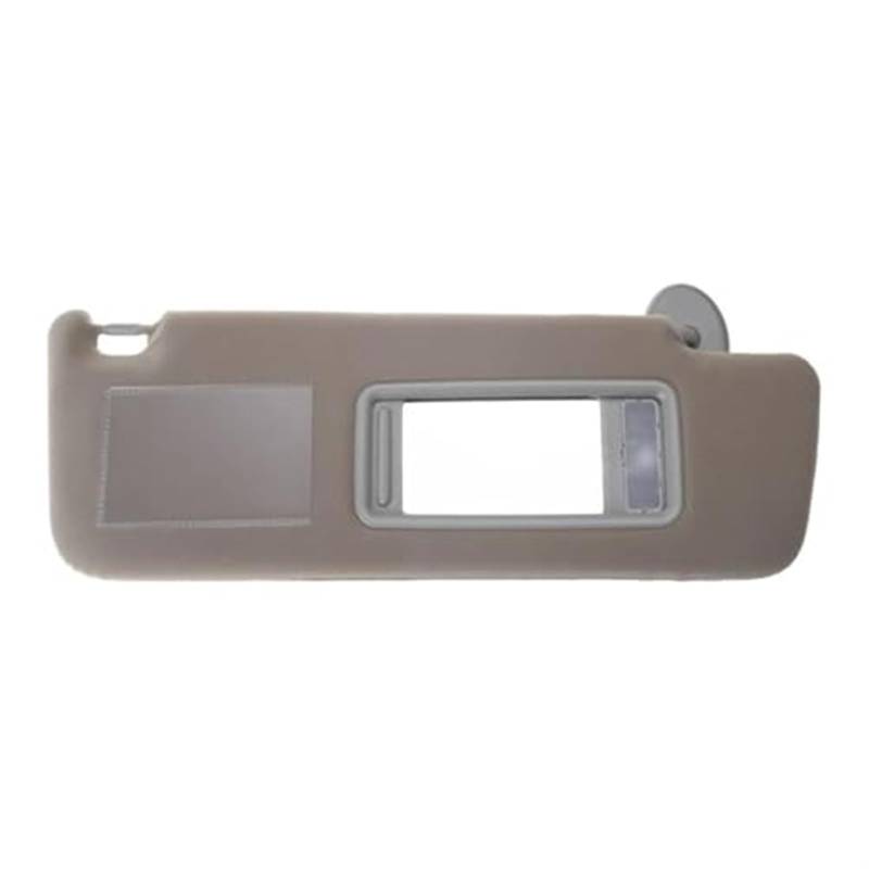 MEXWLOP for Toyota, for Land, for Cruiser, for Prado 2002-2010 7432060850B1 mit Make-up-Spiegel Sonnenblende fürs Auto(Beige Copilot) von MEXWLOP