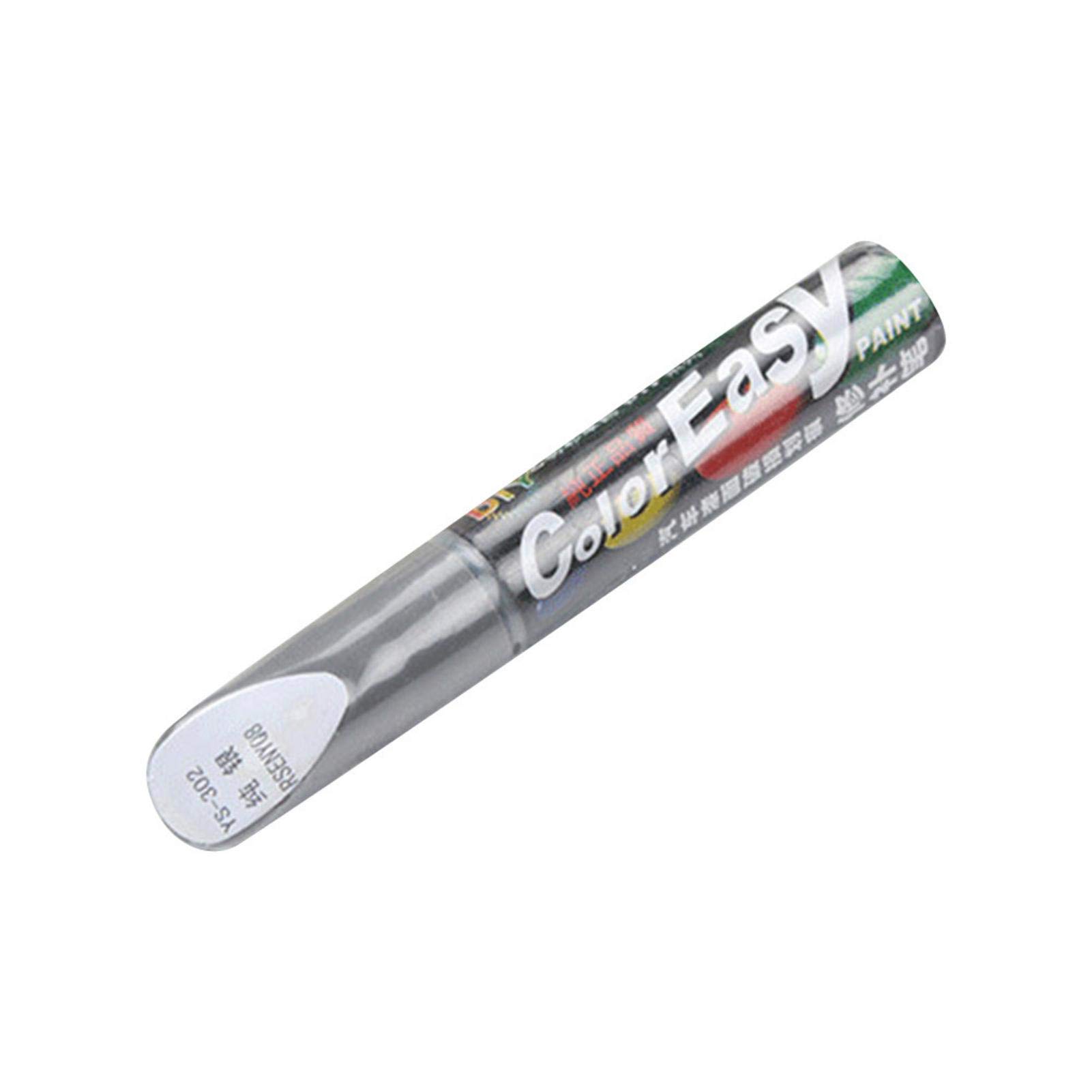 MEYANG Auto Lack-Reparaturstift Performance Lackstift Tragbare Auto Scratch Repair Lackstift Versiegelungsstift Für Lackkratzer Lackreparaturstift 12ML - Weiß, Schwarz, Silber, Rot von MEYANG