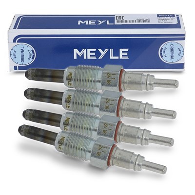 Meyle 4x Glühkerze für Audi, Ford, Seat, Skoda, Volvo, VW von MEYLE