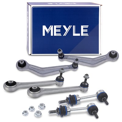 Meyle 4x Querlenker + 2x Koppelstange Hinterachse für BMW von MEYLE