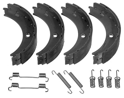 Meyle Bremsbackensatz, Feststellbremse [Hersteller-Nr. 0140420402/S] für Mercedes-Benz, VW von MEYLE