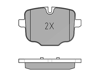 Meyle Bremsbeläge hinten (Satz) [Hersteller-Nr. 0252470318/PD] für BMW von MEYLE