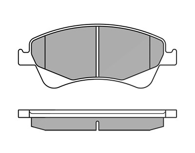 Meyle Bremsbeläge vorne (Satz) [Hersteller-Nr. 0252420419/W] für Toyota von MEYLE