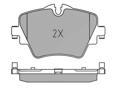 Meyle Bremsbeläge vorne (Satz) [Hersteller-Nr. 0252561718] für BMW, Mini von MEYLE