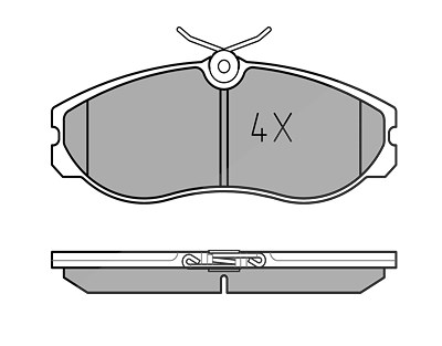 Meyle Bremsbelagsatz, Scheibenbremse [Hersteller-Nr. 0252148115] für Ford, Nissan von MEYLE