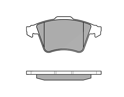 Meyle Bremsbelagsatz, Scheibenbremse [Hersteller-Nr. 0252374919/W] für VW von MEYLE