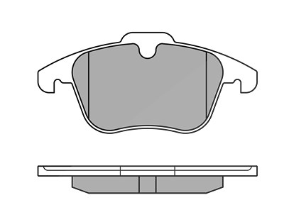 Meyle Bremsbelagsatz, Scheibenbremse [Hersteller-Nr. 0252412319] für Ford, Land Rover, Volvo von MEYLE