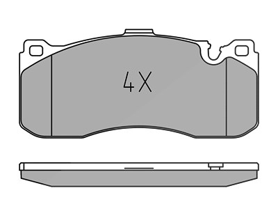 Meyle Bremsbelagsatz, Scheibenbremse [Hersteller-Nr. 0252431617/PD] für BMW, Mini von MEYLE