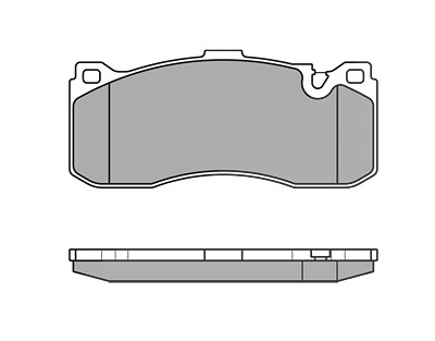 Meyle Bremsbelagsatz, Scheibenbremse [Hersteller-Nr. 0252431617] für BMW, Mini von MEYLE