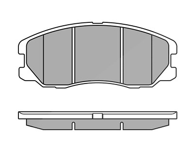 Meyle Bremsbelagsatz, Scheibenbremse [Hersteller-Nr. 0252451016/W] für Chevrolet, Opel von MEYLE