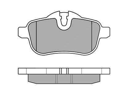 Meyle Bremsbelagsatz, Scheibenbremse [Hersteller-Nr. 0252455918] für BMW von MEYLE