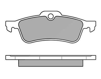 Meyle Bremsbelagsatz, Scheibenbremse [Hersteller-Nr. 0252457415/W] für Daihatsu, Honda, Toyota von MEYLE