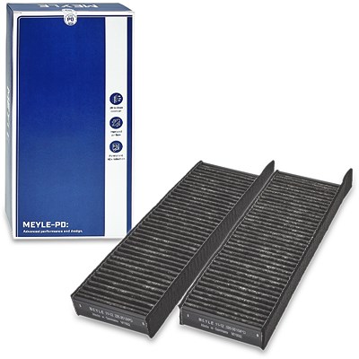 Meyle Innenraumfilter [Hersteller-Nr. 11-123200010] für Citroën, Ds, Opel, Peugeot, Toyota, Vauxhall von MEYLE