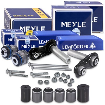 Meyle Querlenker Reparatursatz + Schraubensatz Hinterachse unten für BMW von MEYLE