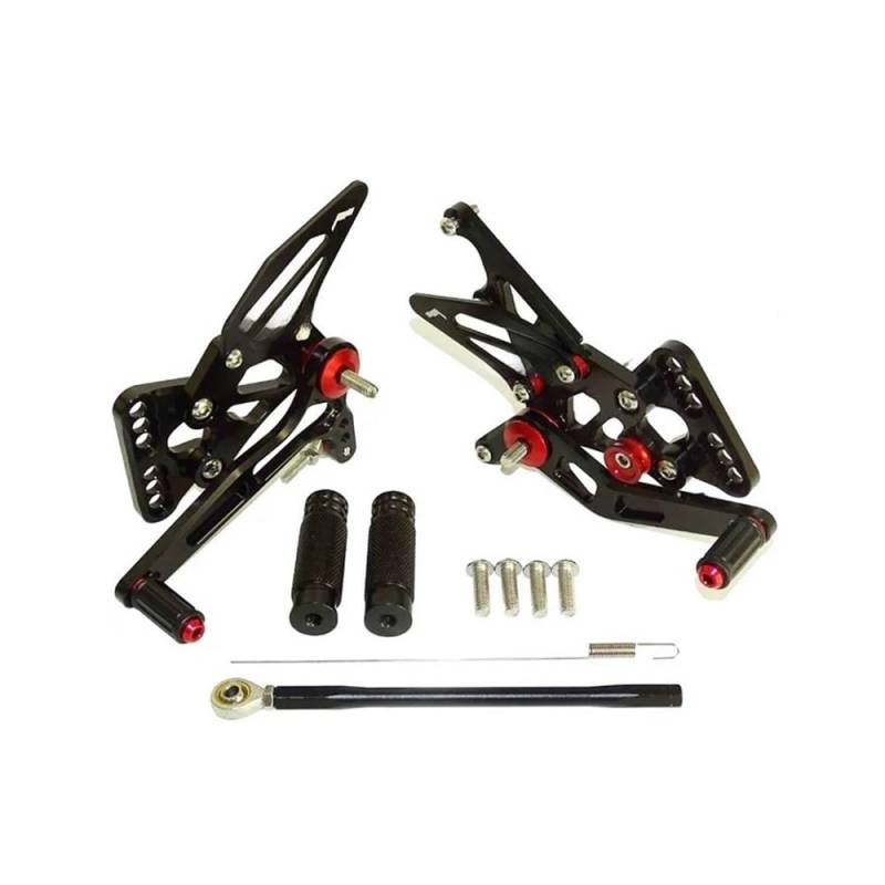 Fußstützenpedal Für SU&ZUKI GSXR1000 GSX-R Für GSXR 1000 K5 K6 2005 2006 Motorrad Fahrer Fußrastenanlage Hinten Sets Fußstützen Fuß Rest Pegs von MEndip