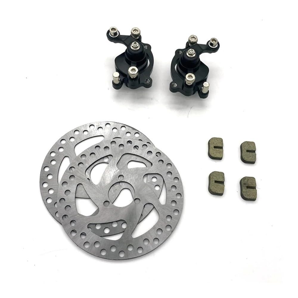 Motorrad Bremsscheibe Für Vorder- Und Hinterradbremse Bremssattel Pads Bremsscheibe Für 140mm Für 47cc 49cc Moto Kinder Quad Dirt Pocket Bike Gas Scooter von MEndip