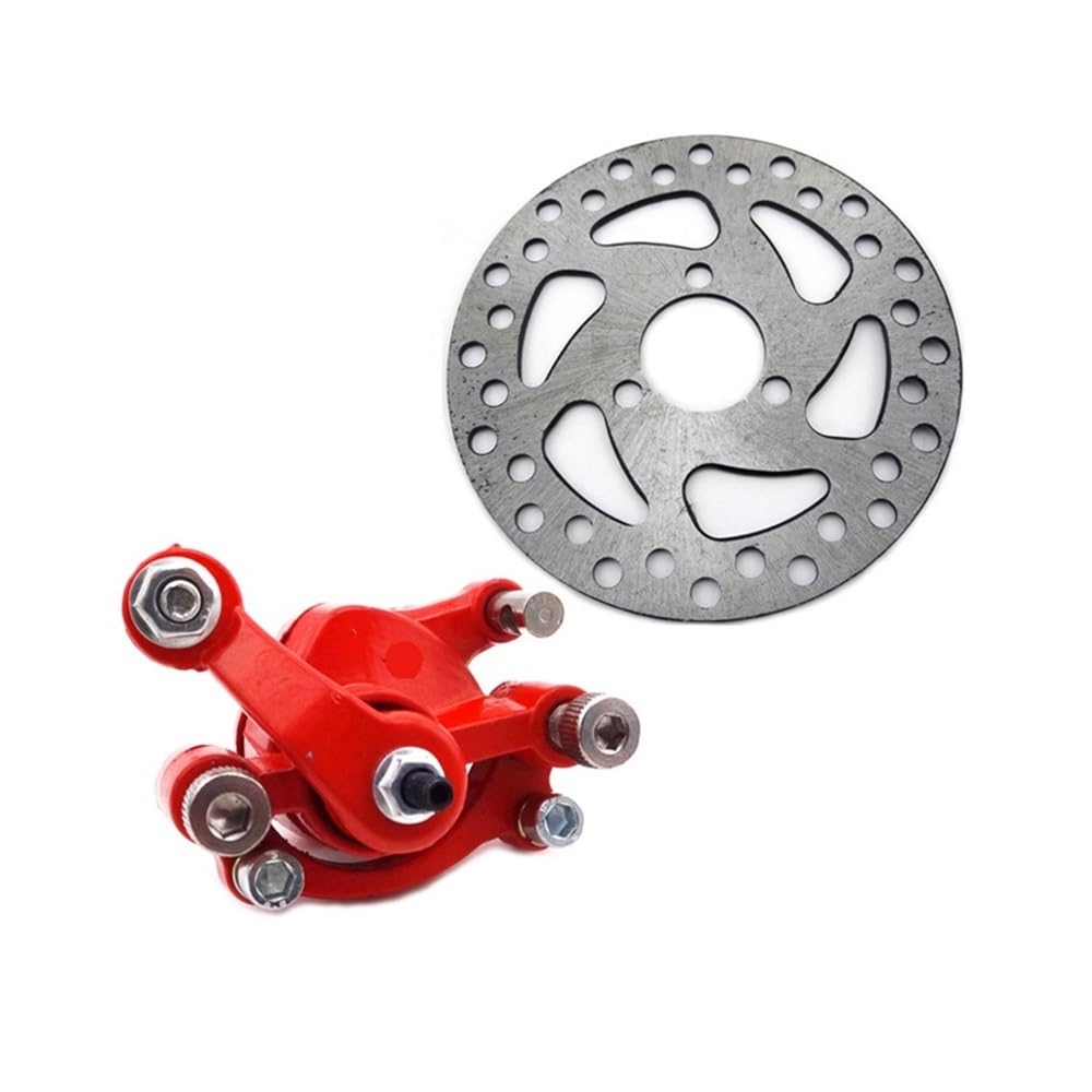 Motorrad Bremsscheibe Für Vorne Links Bremssattel 120mm Bremsscheibe Rotor Für 2 Takt Minimoto Go Kart Roller Motorrad Bremsscheibe Bremsscheibe von MEndip